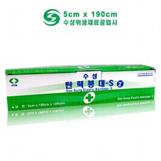 수성 탄력붕대-S 2인치 5cmX190cm 12롤 Elastic Bandage-S, 1박스, 1개 - 수성탄력붕대