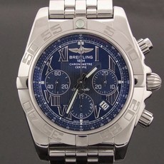 [뉴욕명품] BREITLING(브라이틀링) 시계 AB0110 청판 크로노맷44 오토매틱 스틸시계