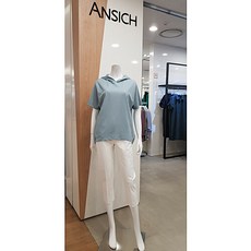 [안지크] 후드 반팔 티셔츠 (DF2TS5980)