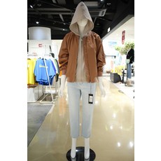 나이스크랍 조끼 레이어드 후드점퍼 A201PWU202