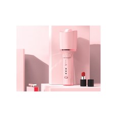 Greader 자동 물결 펌 파마 볼륨 웨이브 고데기 미니 단발 숏컷 앞머리 롤 전기 헤어 인스타 매직 C컬 S컬 다이렉트, 핑크