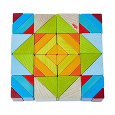  하바 3D 모자이크 원목 블록, 단품, 단품 