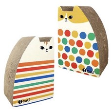 아이캣 고양이 수직스크래쳐 우뚝선 냥이 양면 스크래처, 1개
