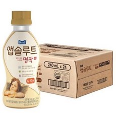 앱솔루트 엄마가 만든 프리미엄 명작 액상 분유 2단계 6-12개월 240ml, 24개입, 1개