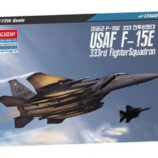 아카데미과학 미공군 F15E 333전투비행대, 본상품, 1개