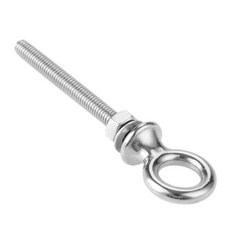 볼트 아이볼트 와셔 M8 스테인리스 1 너트 스틸 패스너 나사 40 링 M6 개 리프팅 M10 120MM 아이 포함 라운드 M12, M6X60, 1개