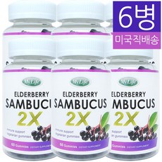 마이라이프 엘더베리 삼부커스 2X 60구미 6병, 60정