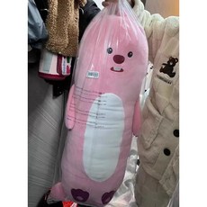루피바디필로우 친구선물 대형 안고자는 베개 롱쿠션 80cm 일자형 바디필로우