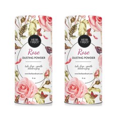 Herb & Root 허브앤루트 로즈 탈크 프리 더스팅 파우더, 2개, 170g