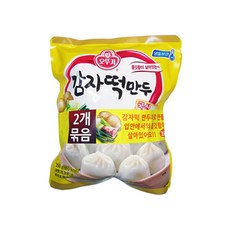 오뚜기 감자떡만두 350gx2/냉동 간편조리만두, 단일상품