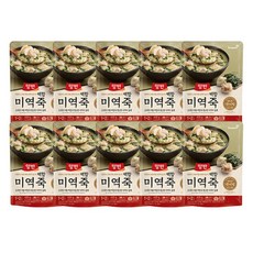 동원 양반 백합미역죽 420g x10봉, 1세트