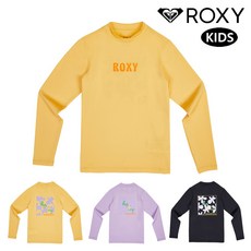 [국내정식매장] 록시 래쉬가드 아동용 루즈핏 SWEET FLOWERS GIRL LS (TD21BR129)