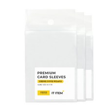 잇템잡화점 포카 포켓몬카드 슬리브 90 x 64mm, 투명 300매