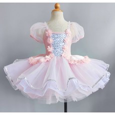 유블리 여아용 튜튜 예닝 발레복 여아 발레복 유치원 방과후 발레