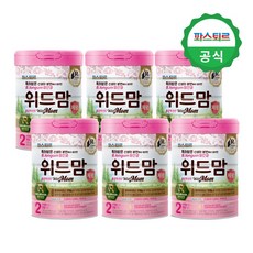 파스퇴르 위드맘 제왕 분유 2단계 750g 6캔
