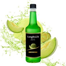 롱비치 멜론 시럽, 740ml, 1개