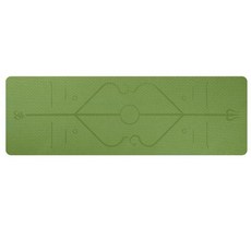 요가매트 운동 홈트 와이드 접이식 대형 요가 매트 초보자 환경 피트니스 체조 매트를위한, 초록, 1개