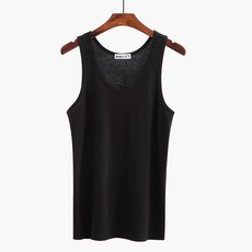 남자여름면조끼