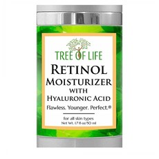 Tree of Life Retinol Moisturizer Face Cream Clinical Strength 트리오브라이프 레티콜 수분 크림 50ml 로션, 1개