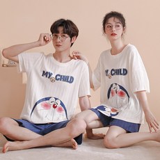 홈웨어수면무지순면