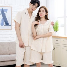 고급커플잠옷