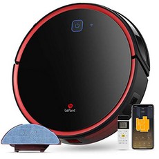 해외 [독일]닦는 기능이있는 LEFANT 진공 로봇 2200Pa WiFi 진공 청소기 로봇 Alexa 및 APP와 호환 가능 단단한 바닥 카펫 타일 라미네이트 동물의 머리카락에 최적화 된 로봇 진공 청소기 자가 충전-11237, 단일옵션, 단일옵션