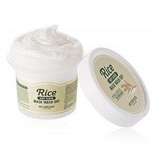 Skinfood 페이셜 마스크 쌀 워시 오프 3.52 Oz Facial Mask Rice Wash Off, 단일상품, 단일상품