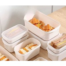 샌드위치도시락통직장인김밥케이스락앤락피크닉런치박스과일, 800ml 1개