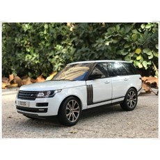 새로운 1:18 LCD 랜드 로버 레인지 로버 SUV 다이 캐스트 자동차 모델 장난감 소년 소녀 컬렉션 레드/화이, 01 White_01 CHINA