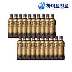 하이트진로 블랙보리 520ml 20병 보리차, 하이트진로 블랙보리 1.5L 12병 보리차