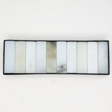 동강석 낱개-6푼 x 10개 세트 전각돌 낙관석 인장재료 수제도장