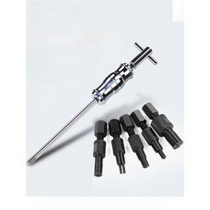 퓨어제이드스톤 풀러 나사형 공구 추출기 외경 유압식 빼는 베어링 내경 세트 좁은틈 내부 풀리 해머 뽑기, 2 싱글 클램프 2 적용범위 10-12mm 은 망치와, 1개