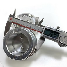 밸브 머플러 테일 파이프 80mm 79mm 파이프용 오토바이 할리 배기 원형 범용, 1개
