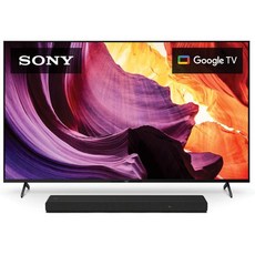 소니 65인치 4K 울트라HD TV X80K 시리즈 돌비비전 HDR KD65X80K - 최신 모델 블랙