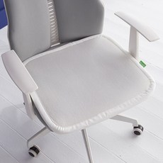 라뽐므 더블소프트 3D에어매쉬 쿨방석, 화이트1p