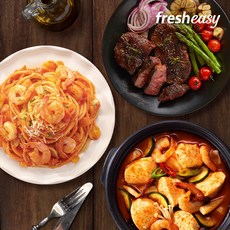연말 홈파티 베스트 냉장 밀키트(블랙라벨스테이크+쉬림프로제파스타+짬뽕순두부찌개), 연말 홈파티 베스트 냉장 밀키트(블랙라벨스테이크+쉬림프, 1개