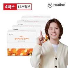 [하루틴] [멀티비타민 원데이 1000mg x 360정 12개월 종합비타민, 12개