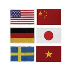 [군지] 세계 국기 벨크로 마크 패치 와펜 로고마크, 스웨덴