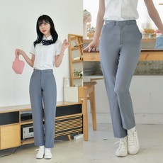 하복청색교복바지