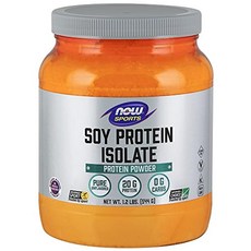 나우푸드 Soy 프로틴 아이솔레이트 무맛 1.2파운드, 1개, 기본