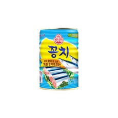 오뚜기 꽁치 통조림 400g, 4개