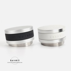 Barnkit V1 보급형 커피 디스트리뷰터 템퍼 / 51 53 58.4 58.5 mm, 53mm, 실버 - 화이트, 1개