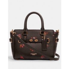 239992 코치 F 31398 미니 숄더백 가방 Blake Carryall Baby Bouquet Print Bright Oxyblood