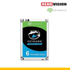 [씨게이트] SkyHawk ST6000VX009 6TB 하드 CCTV, SkyHawk HDD - st6000vx009