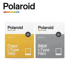 [폴라로이드] Polaroid i-Type 필름 / 폴라로이드 전용 필름 / 컬러 흑백 필름, I-Type Color Film, 1개