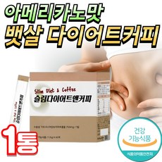 건강나루 살빠지는 커피 다이어트 가르시니아 아메리카노 맛, 1개, 60회분