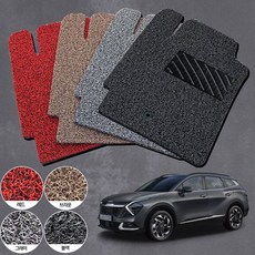 스포티지NQ5 전용 스마트 확장형 코일매트+asd20054 new*921BK, K-SU18 트렁크 우퍼무_레드