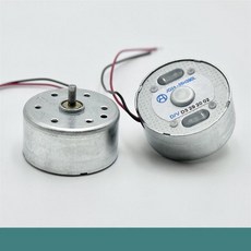 RF-300EA-1D390 마이크로 음소거 라운드 스핀들 모터 귀금속 브러시 엔진 DIY 태양 전지 패널 DC1.5 V, 1개, 한개옵션0