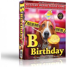 TDC Games 유레카 퍼즐 알파벳 미스터리 생일을 위한 B Q1714037, 1개