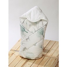 쁘띠버드 로빈 밤부 겉싸개 신생아 유아침구 겉싸개